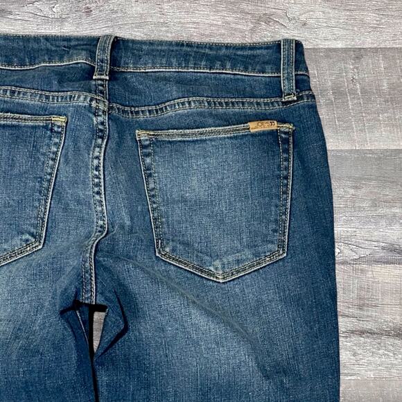 Joes The Icon Skinny Ankle Jean Womens 27 (30X28) Mid Rise Split Hem Embellished - Picture 5 of 6